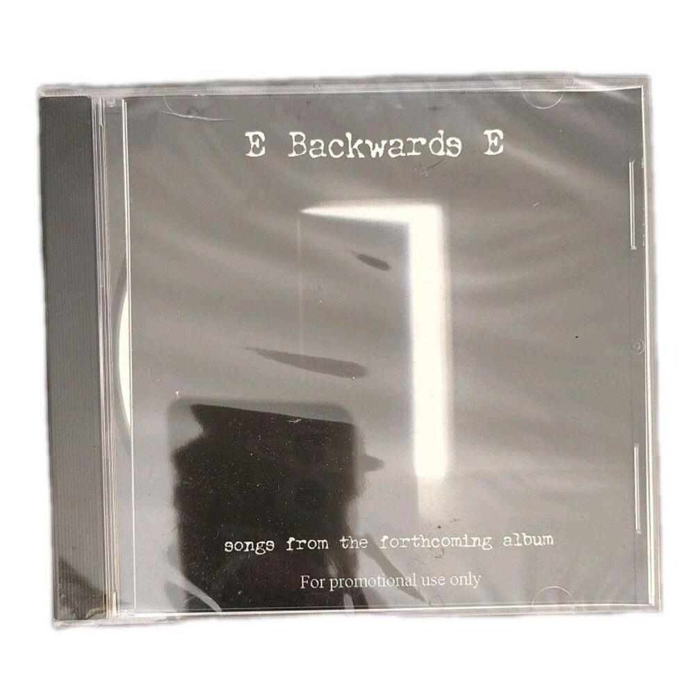 E Backwards E - Songs From The Forthcoming Album PROMO CD Sampler Rare Hip Hop Ǝ